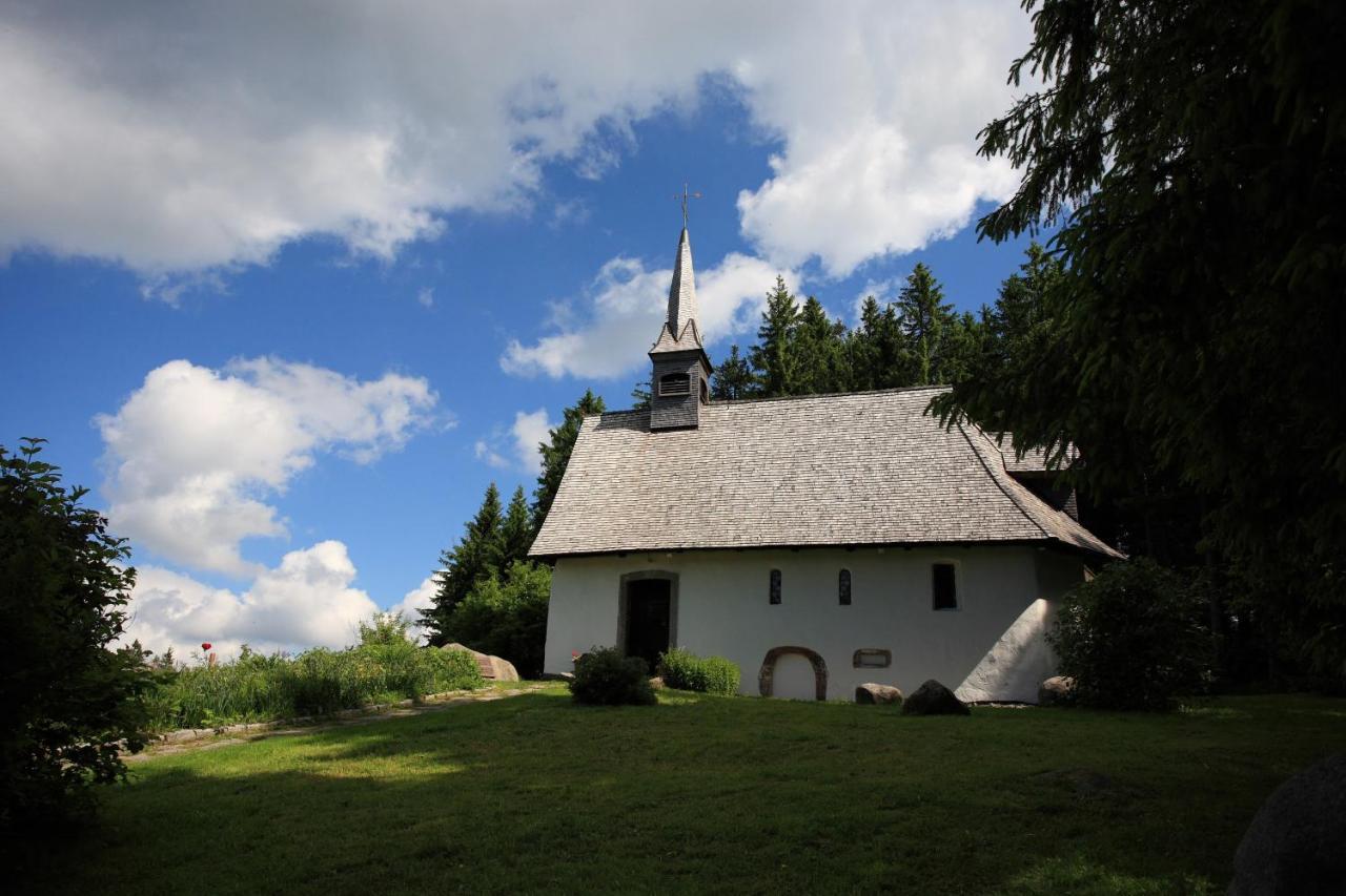 Hoehengasthaus Kolmenhof An Der Donauquelle Furtwangen Dış mekan fotoğraf
