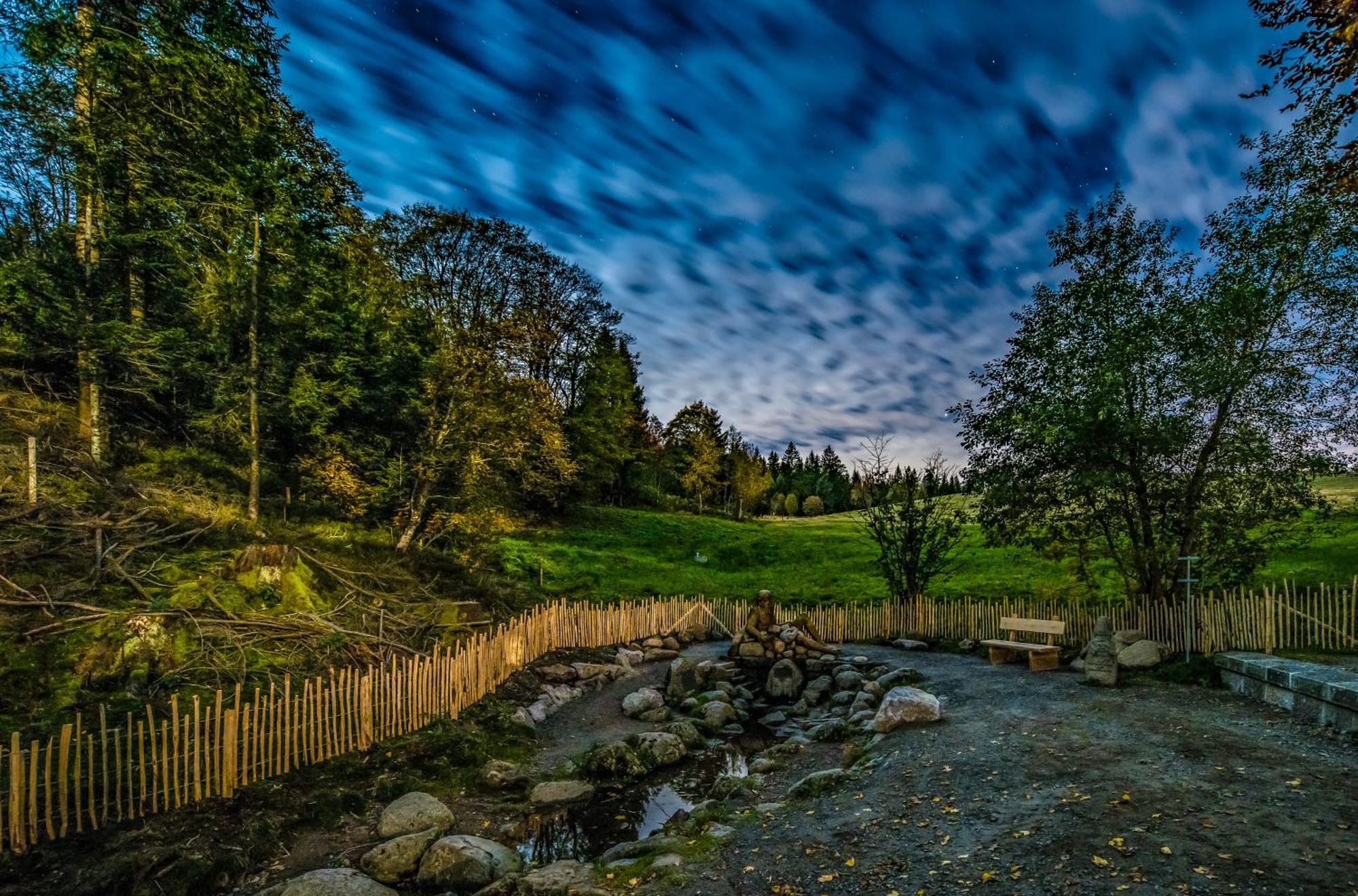 Hoehengasthaus Kolmenhof An Der Donauquelle Furtwangen Dış mekan fotoğraf