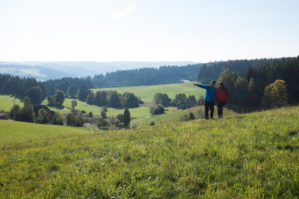 Hoehengasthaus Kolmenhof An Der Donauquelle Furtwangen Dış mekan fotoğraf